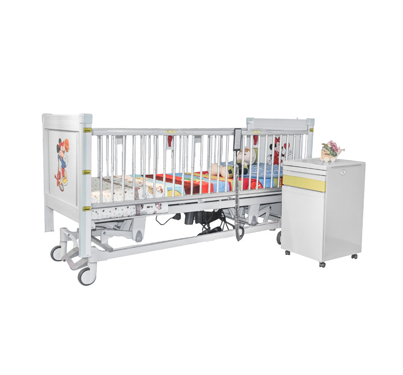 YA-PD5-3 Electric Pediatric Bed With Double Lock Switch