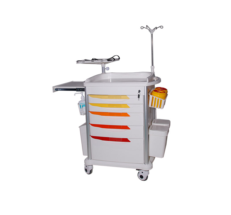 MK-P05 ABS Mobile Hospital Emergency Trolley