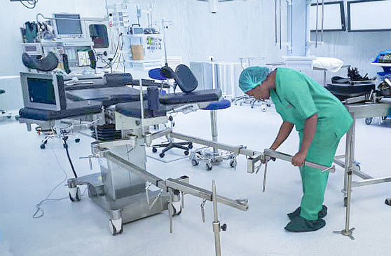 Medik Exported Electric Operating Table To Tanzania Market