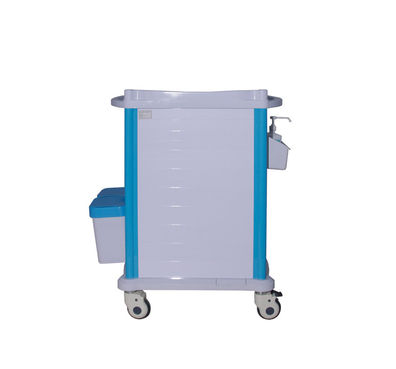 MK-P10 Mobile ABS Hospital Medicine Trolley With Drawers