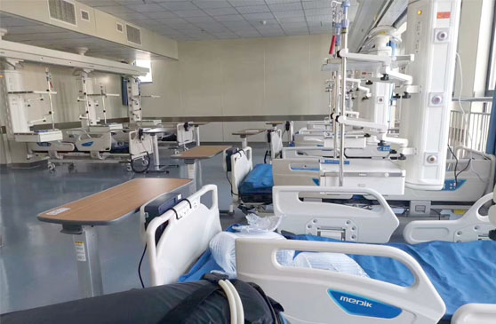 MEDIK Offer ICU Furniture For ZiGong First People's hospital