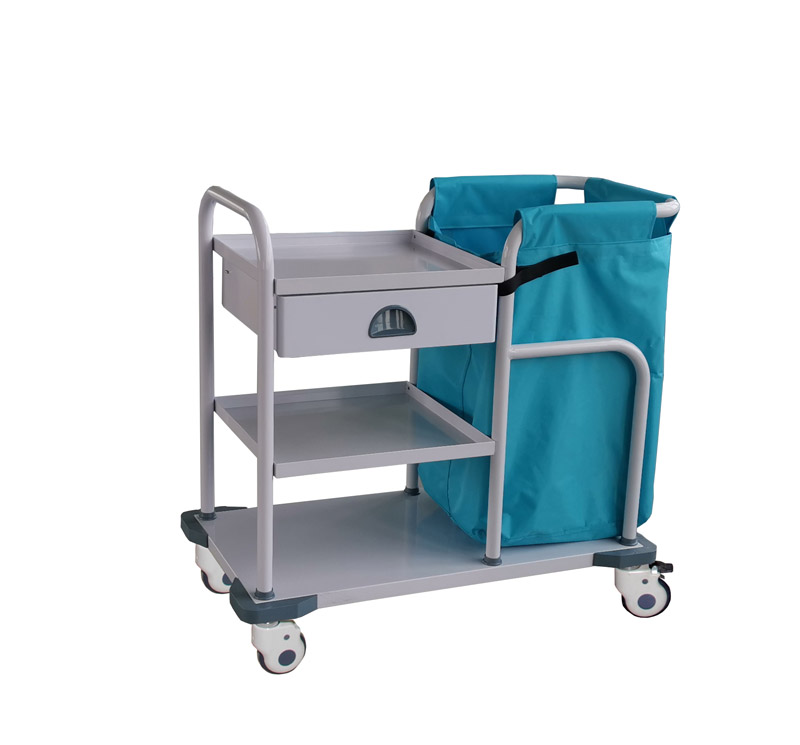 MK-S13B Hospital Metal Laundry Cart
