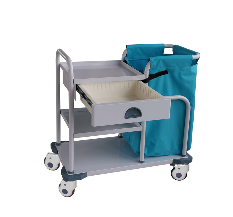 MK-S13B Hospital Metal Laundry Cart