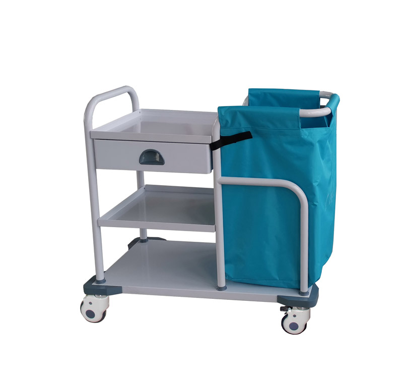 MK-S13B Hospital Metal Laundry Cart