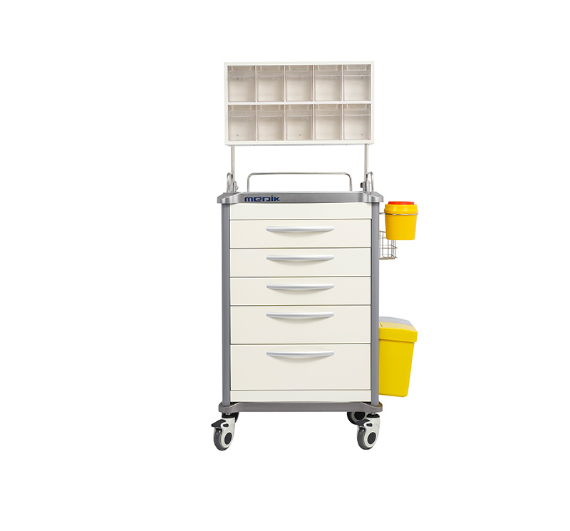 MK-C06 Anesthesia trolley With 5 Drawers