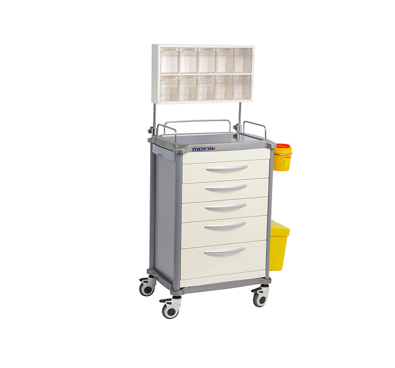 MK-C06 Anesthesia trolley With 5 Drawers
