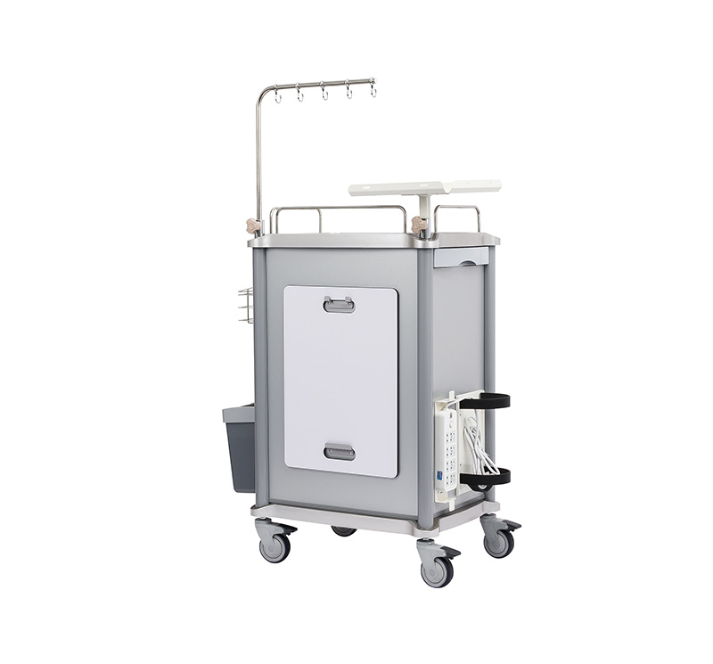 MK-C01 Medical Emergency Cart With Five Drawers