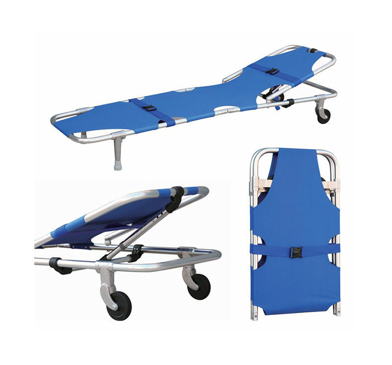 YA-ES01B Adjustable Backrest Emergency Stretcher