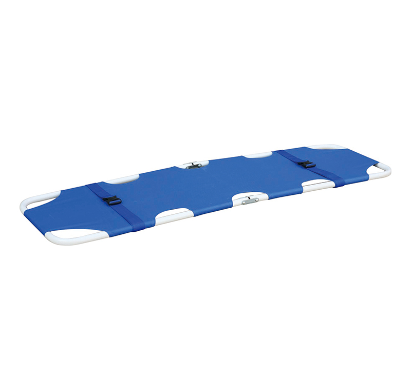 YA-ES02C Epoxy Coated Emergency Folding Stretcher