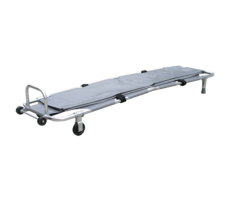 YA-ES06 Folding Mortuary Stretcher Trolley