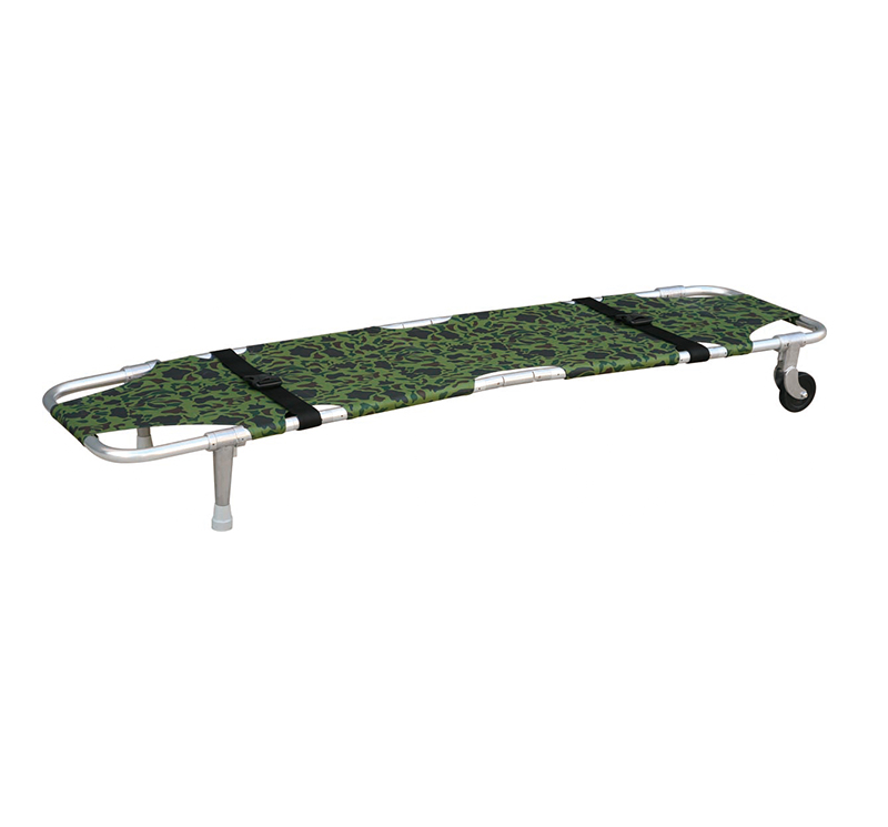 YA ES02C Epoxy Coated Emergency Folding Stretcher