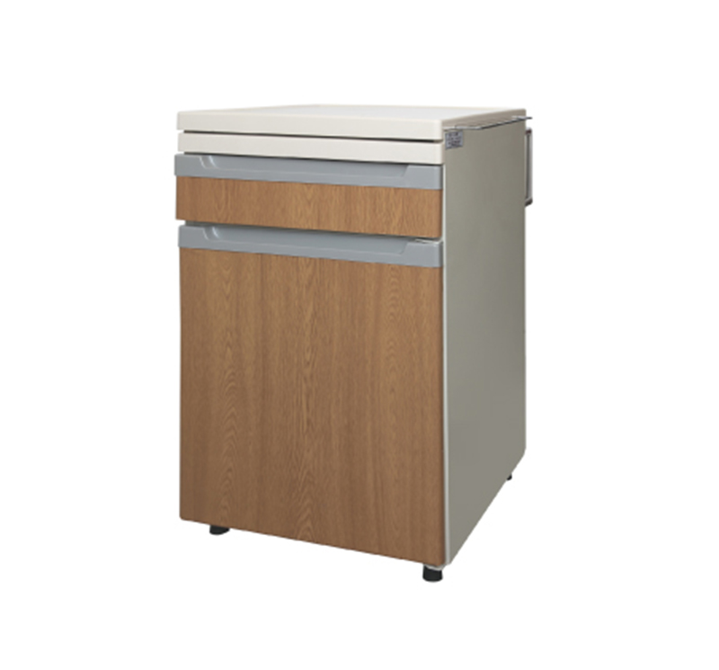 YA-B03 Medical Bedside Locker With Dining Board