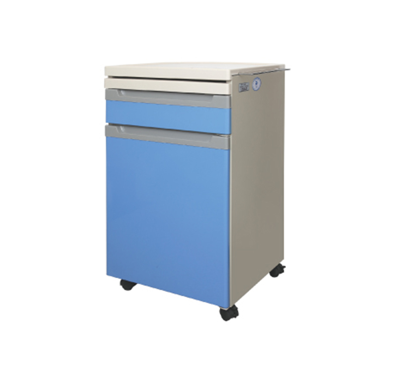 YA-B03 Medical Bedside Locker With Dining Board