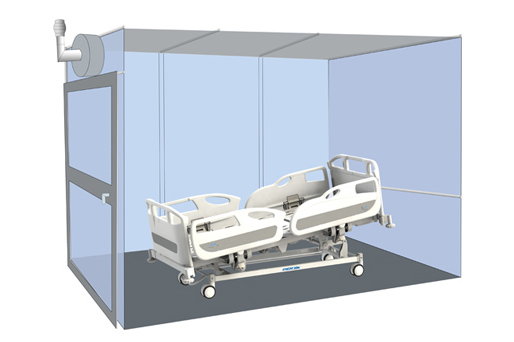 Conception of negative pressure bed for Coronavirus