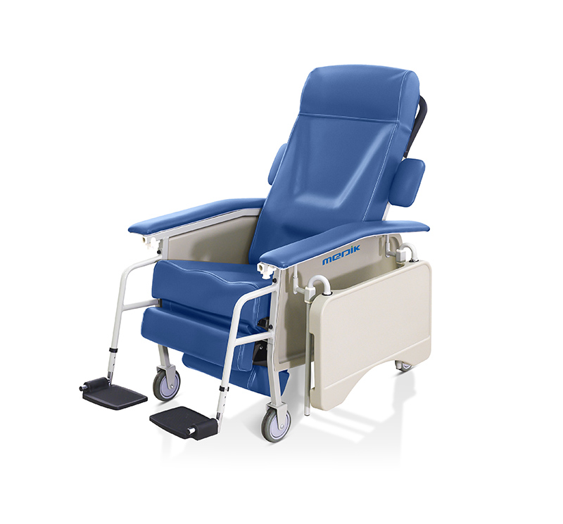 YA-DS-R03 Three-Position Reclining Blood Draw Chair with Footrest