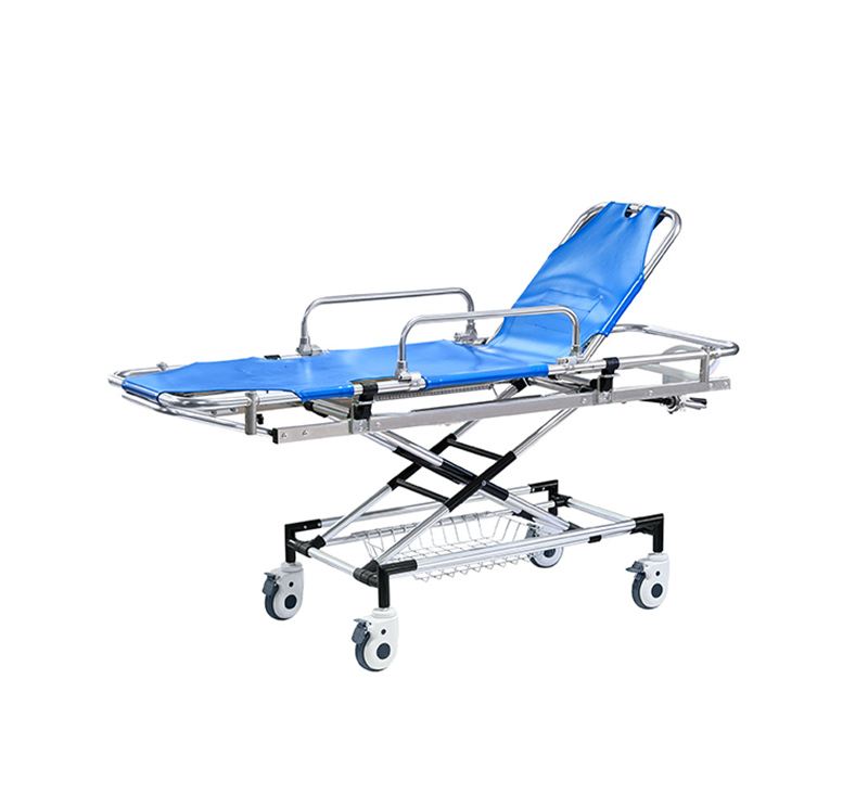 YA-AS07 Collapsible Wheeled Ambulance Stretcher