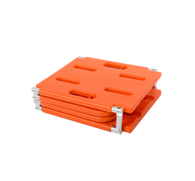 YA-SP06 Orange Spine Board Four Fold for Hospitals