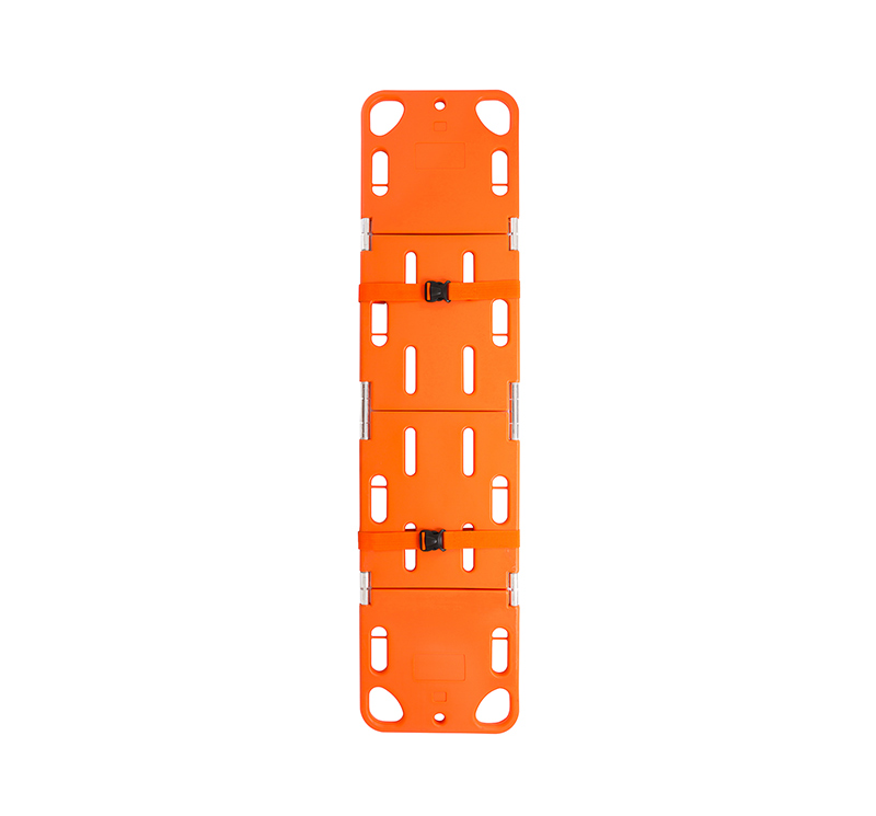 YA-SP06 Orange Spine Board Four Fold for Hospitals