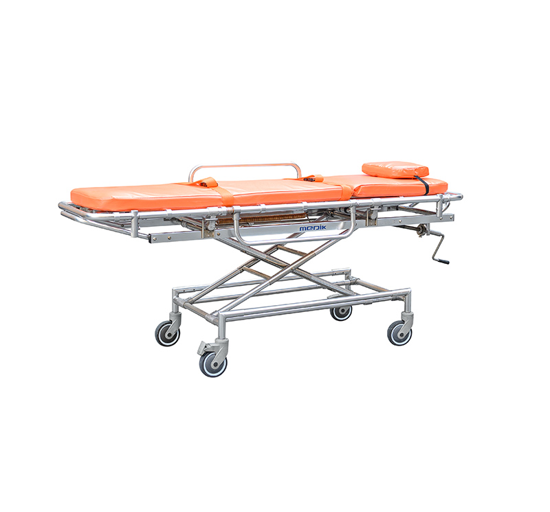 YA-AS09 MRI Non-Magnetic Multi-Level Lift-In Ambulance Stretcher