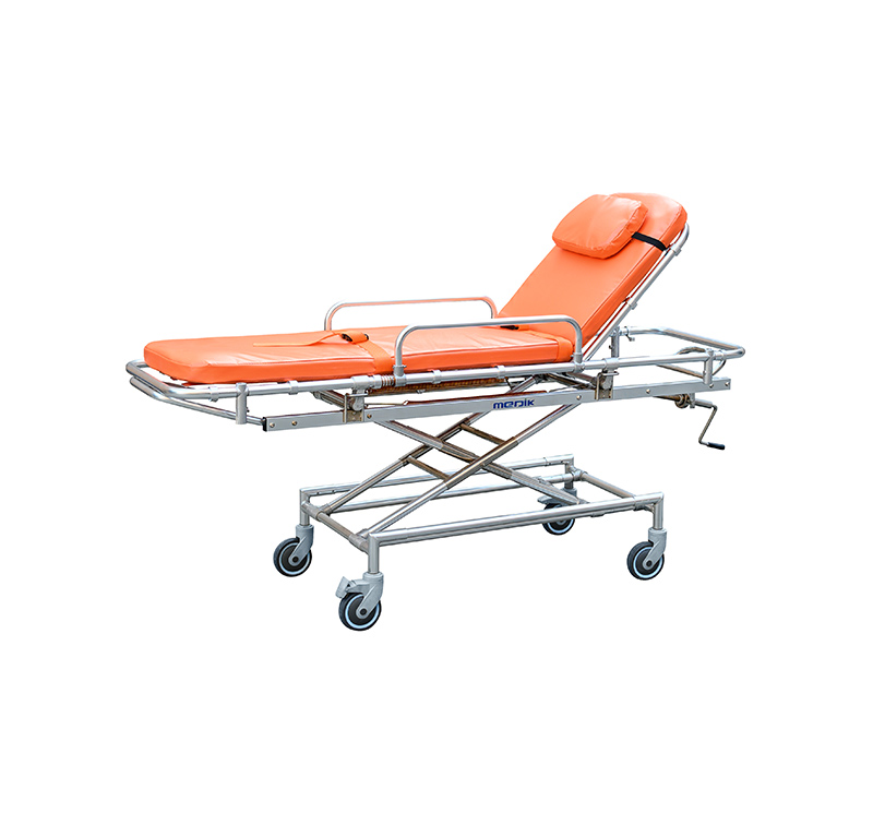 YA-AS09 MRI Non-Magnetic Multi-Level Lift-In Ambulance Stretcher