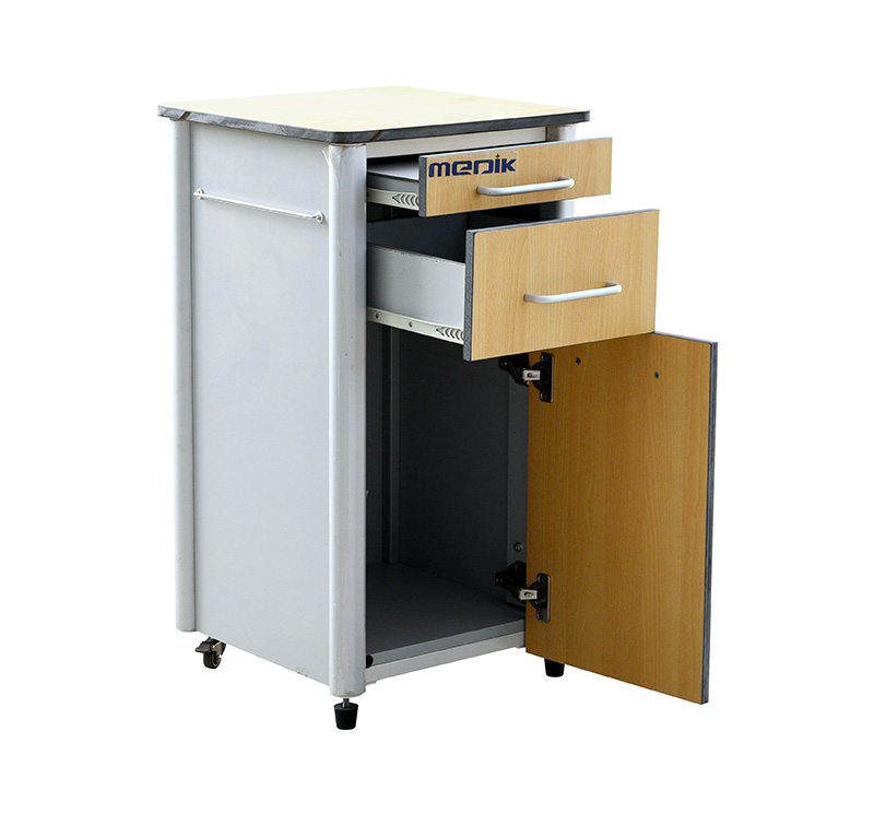 YA-B08 Hospital Bedside Cabinet With Door