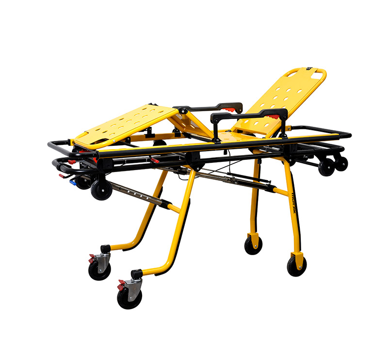 YA-AC02 H-frame Automatic Loading Ambulance Cot