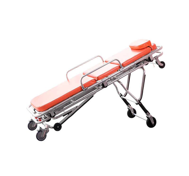 YA-AS08 Folding Emergency Ambulance Stretcher