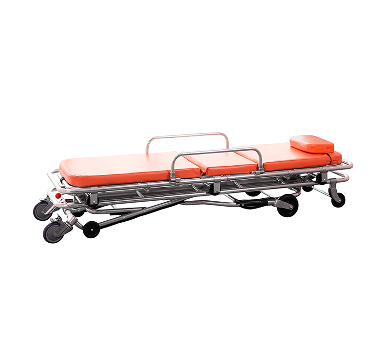 YA-AS08 Folding Emergency Ambulance Stretcher