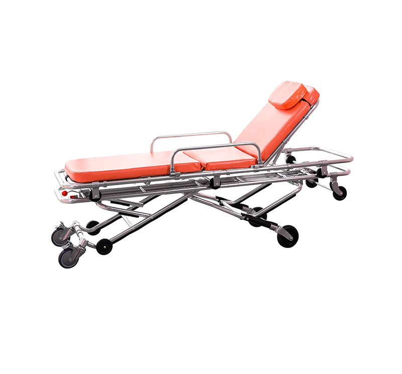 YA-AS08 Folding Emergency Ambulance Stretcher