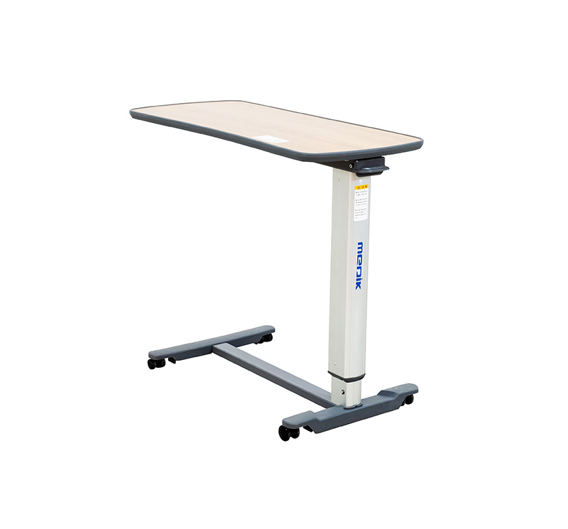 YA-T07 Adjustable Overbed Table with Wheels