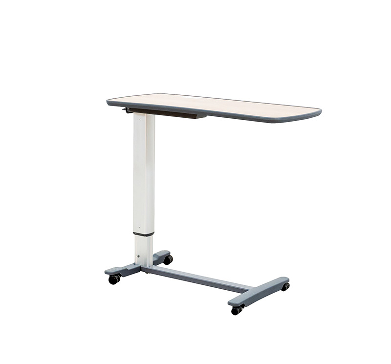 YA-T07 Adjustable Overbed Table with Wheels