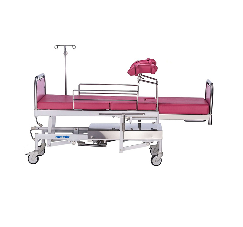 MC-H05 Hydraulic Delivery Bed Pink Color
