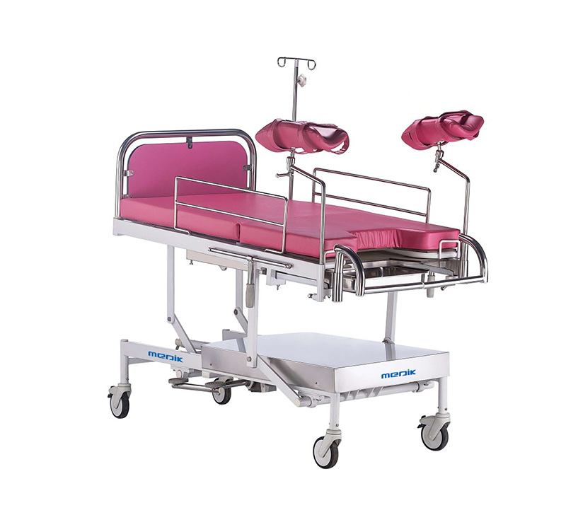 MC-H05 Hydraulic Delivery Bed Pink Color