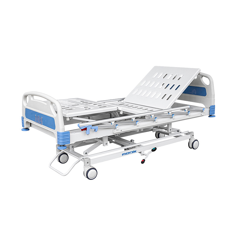 YA-D5-8 Electric Hospital Bed With Central Locking Steer Function