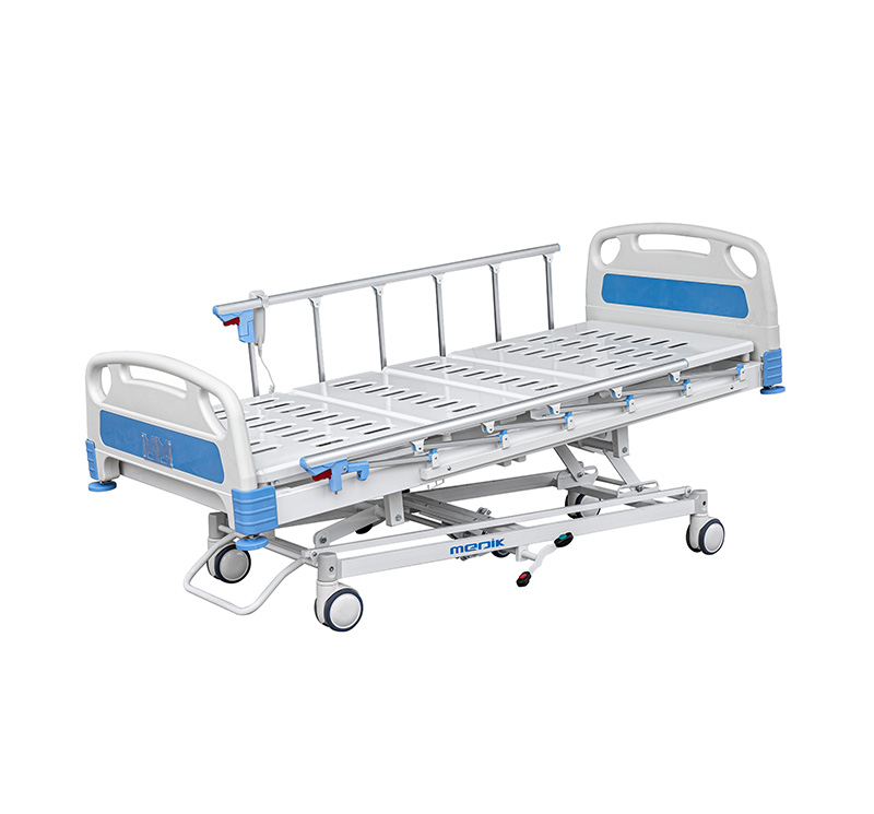 YA-D5-8 Electric Hospital Bed With Central Locking Steer Function