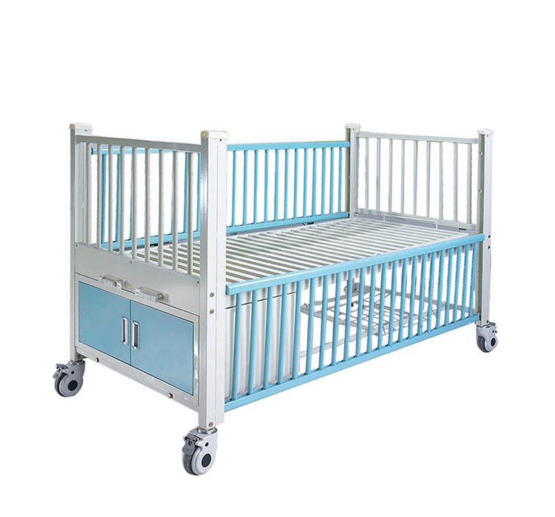 YA-PM2-2 Manual Pediatric Bed With Central Brake System