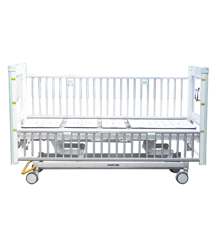 YA-PM3-1 Medical Adjustable Children Bed With Central Brake System