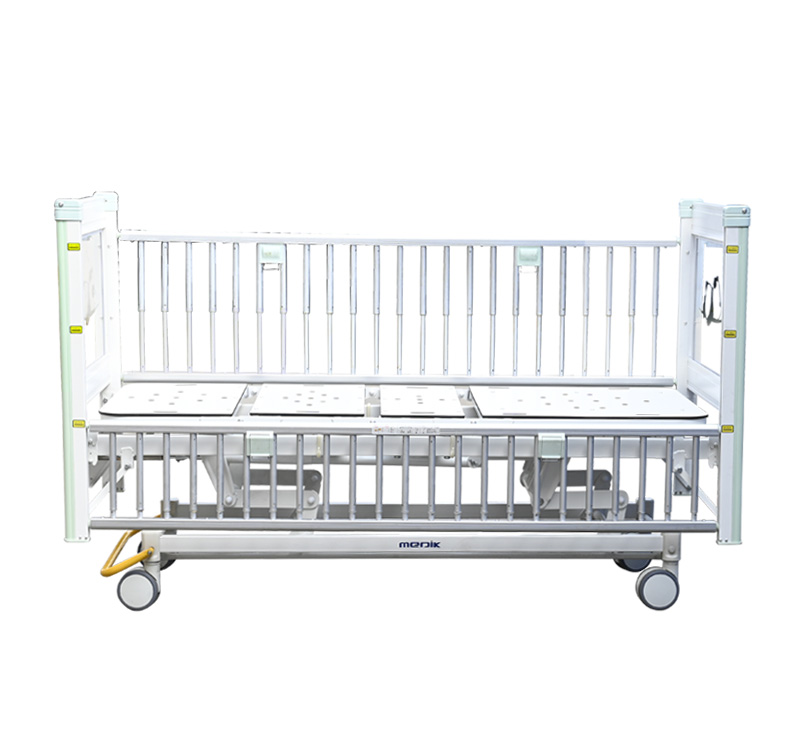 YA-PM3-1 Medical Adjustable Children Bed With Central Brake System