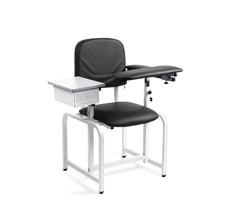 YA-DS-M04C Manual Phlebotomy Chair With Armrest