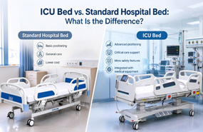 ICU Bed vs. Standard Hospital Bed: What Is the Difference?